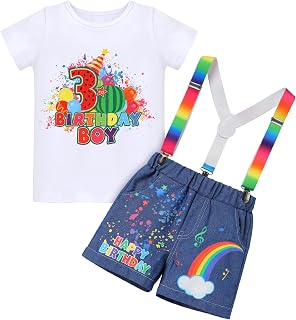 FYMNSI Baby Boy Melon 1st Birthday Cake Smash Outfit Bowtie Romper Adjustable Watermelon Shorts Party Photo Shoot Clothes Set