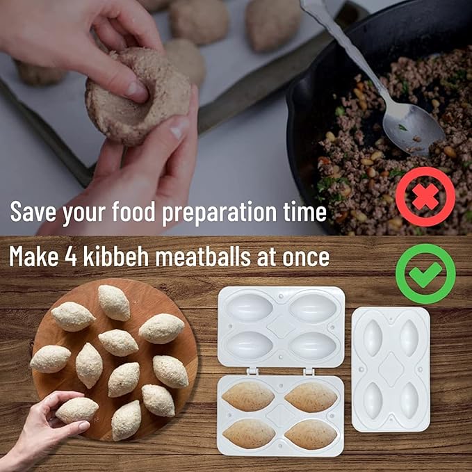 Molde Ablandador de Carne Buachois ABS Plástico 4 Compartimentos miniatura 3