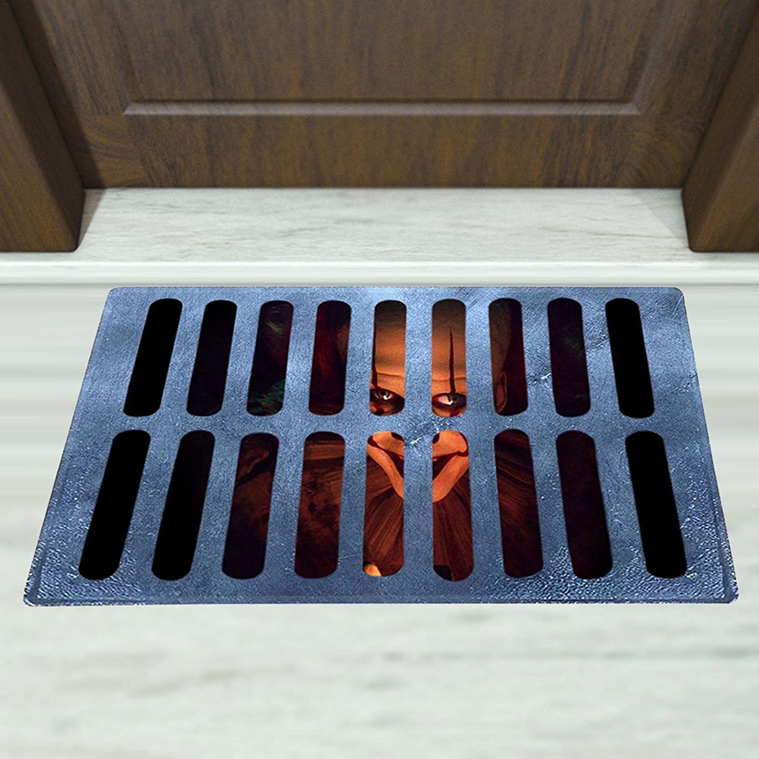 Seasboes Tapis Halloween, Halloween Fantôme Paillasson 60x40CM, Tapis D