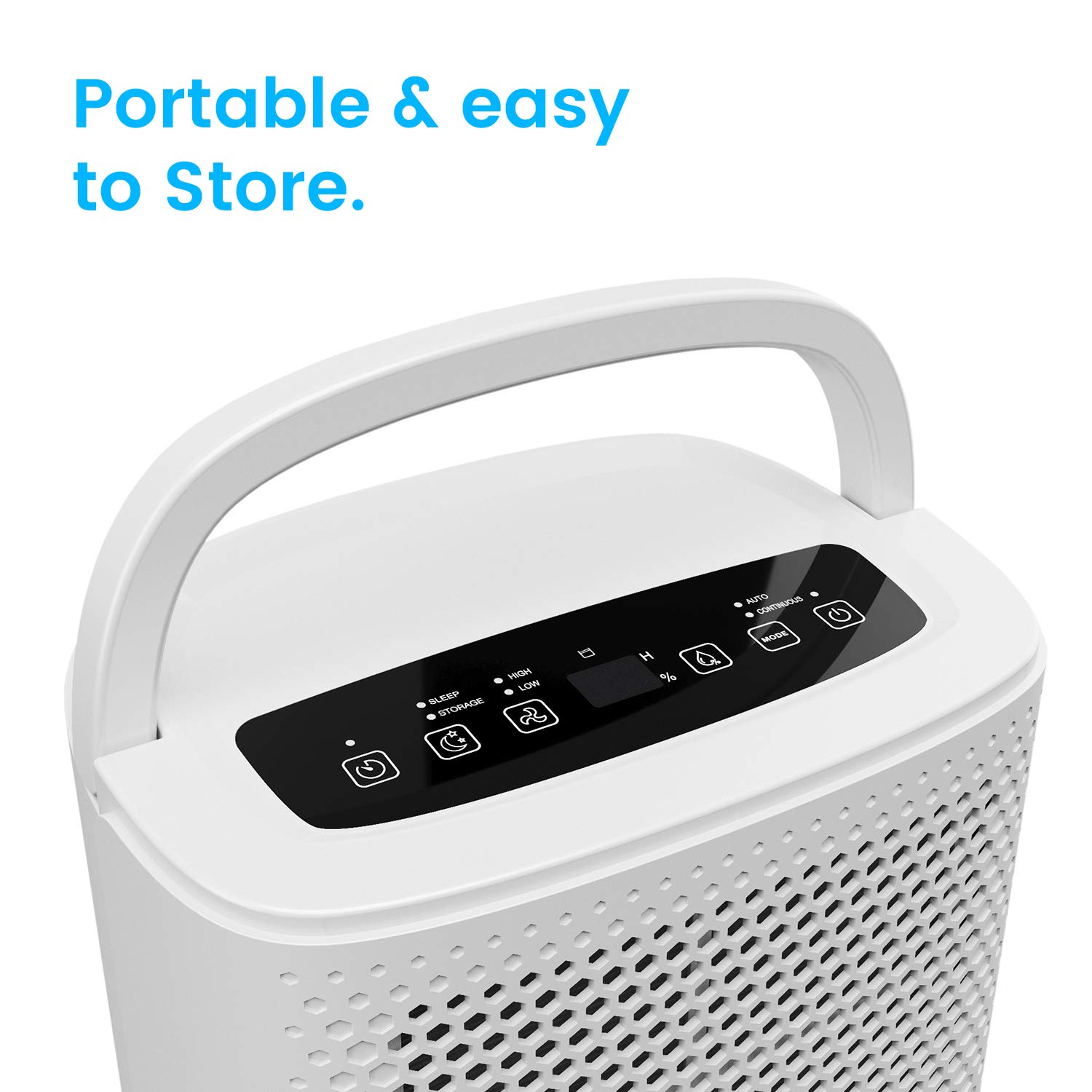 Buy Pro Breeze 12L/Day Dehumidifier with Digital Humidity Display