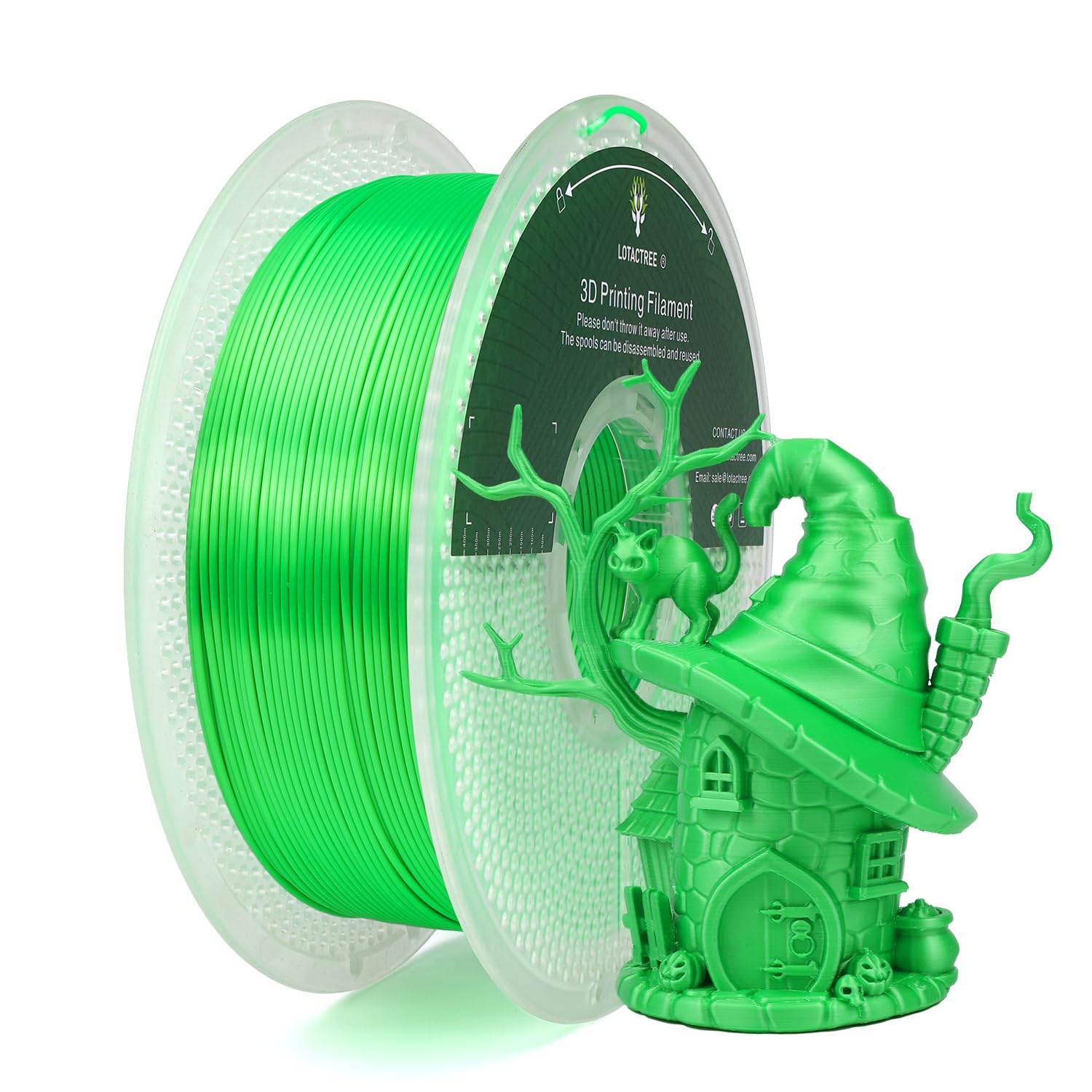 【廃盤】Plot Scraps/pale green Amazon.com: LOTACTREE Silk PLA Green Filament 1.75mm, Shiny PLA