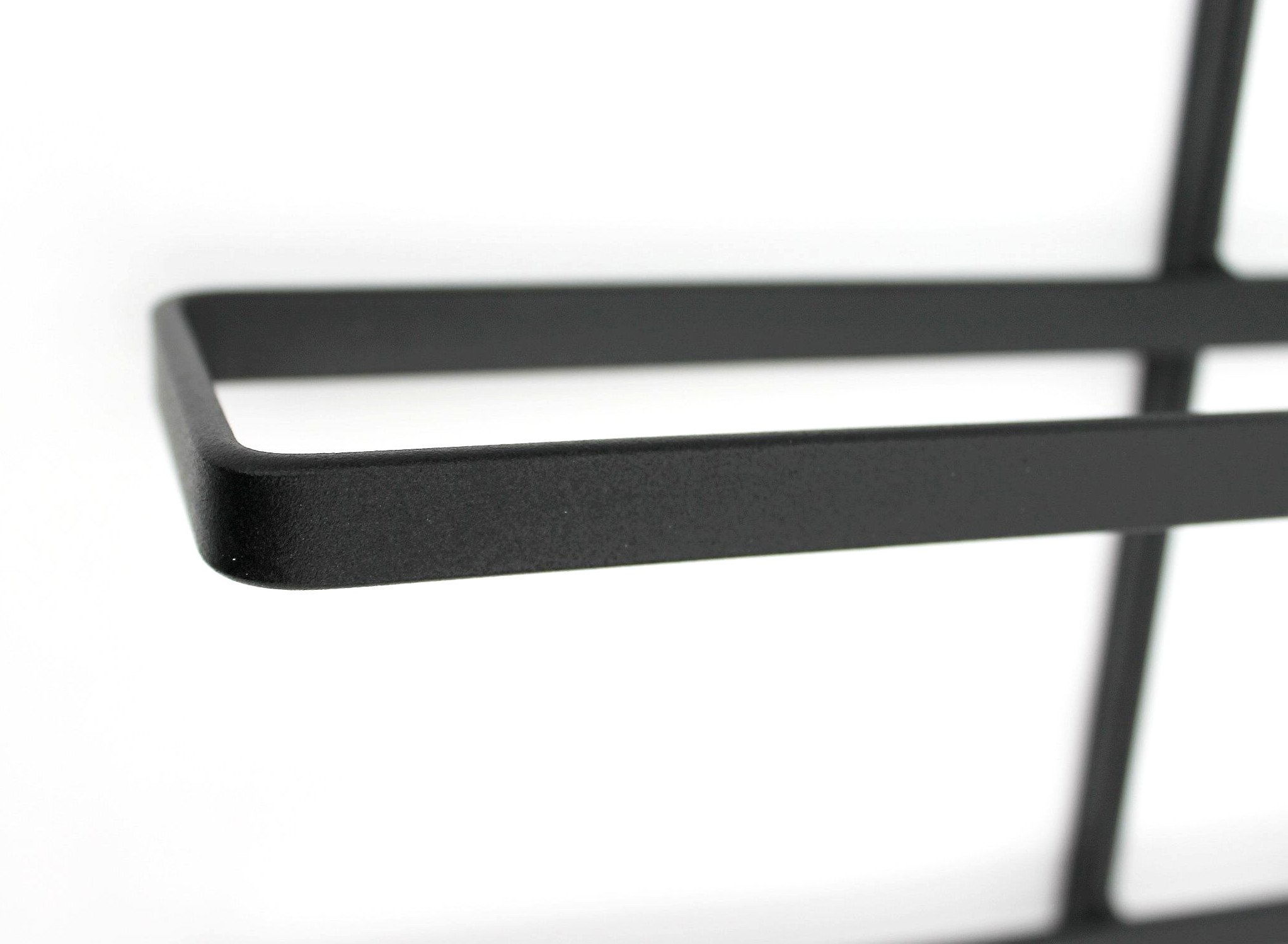 Scaffale Vini A Parete Dies - Portabottiglie Metallico Per 10 Bottiglie, Nero, 116cm - Foto 7