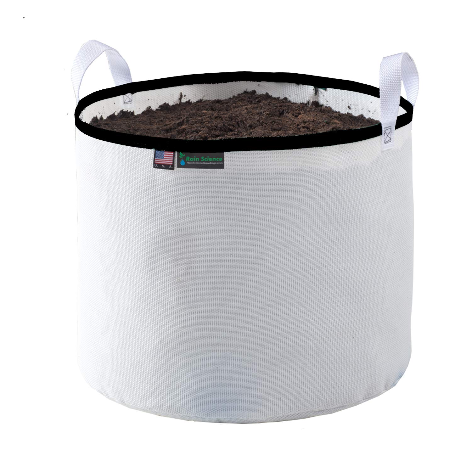Rain Science 20 Gallon White/Black Grow Bag