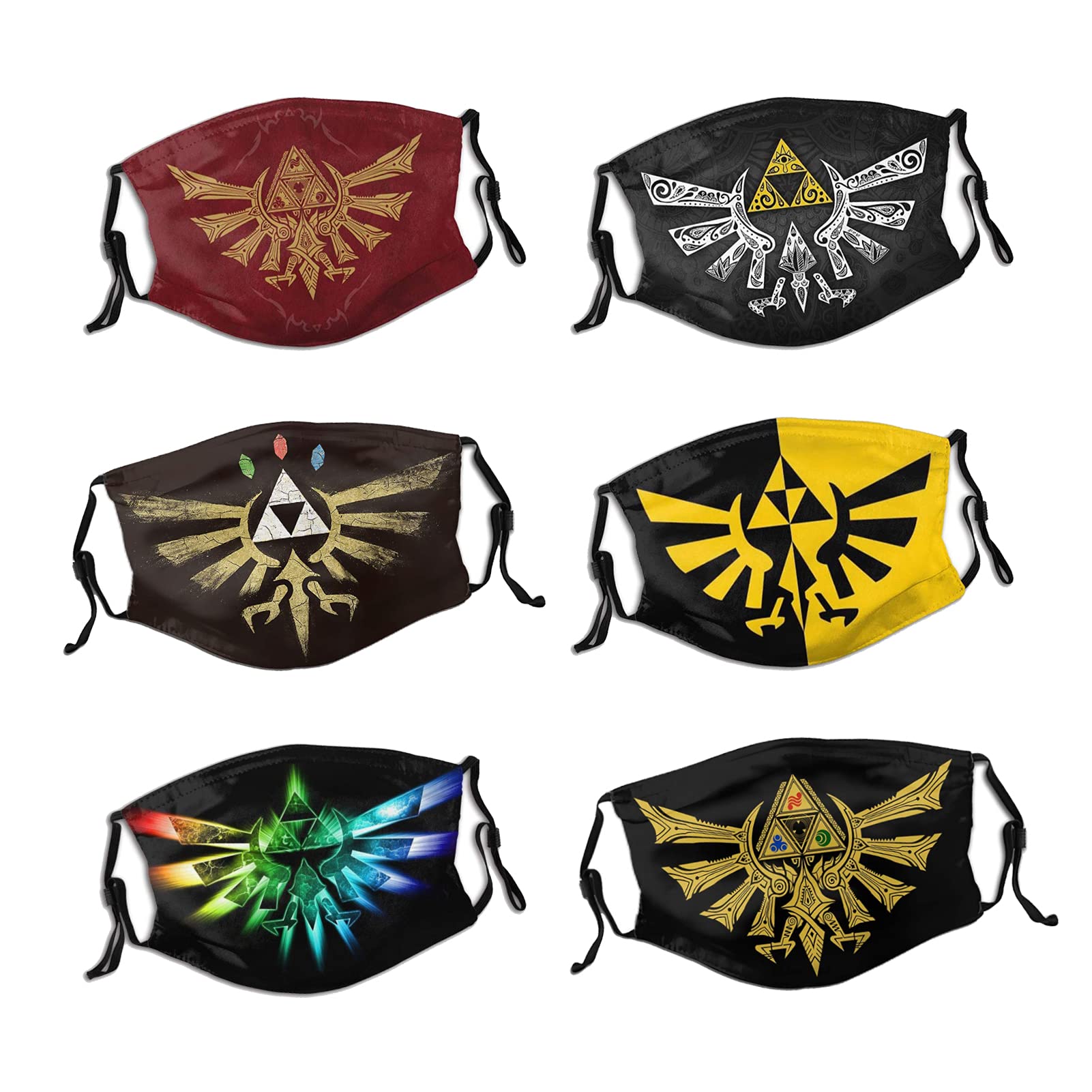 BAOSHIDIMen Women's Face Mask, Reusable Cosplay Bandana Balaclava, Unisex for Adult Teen