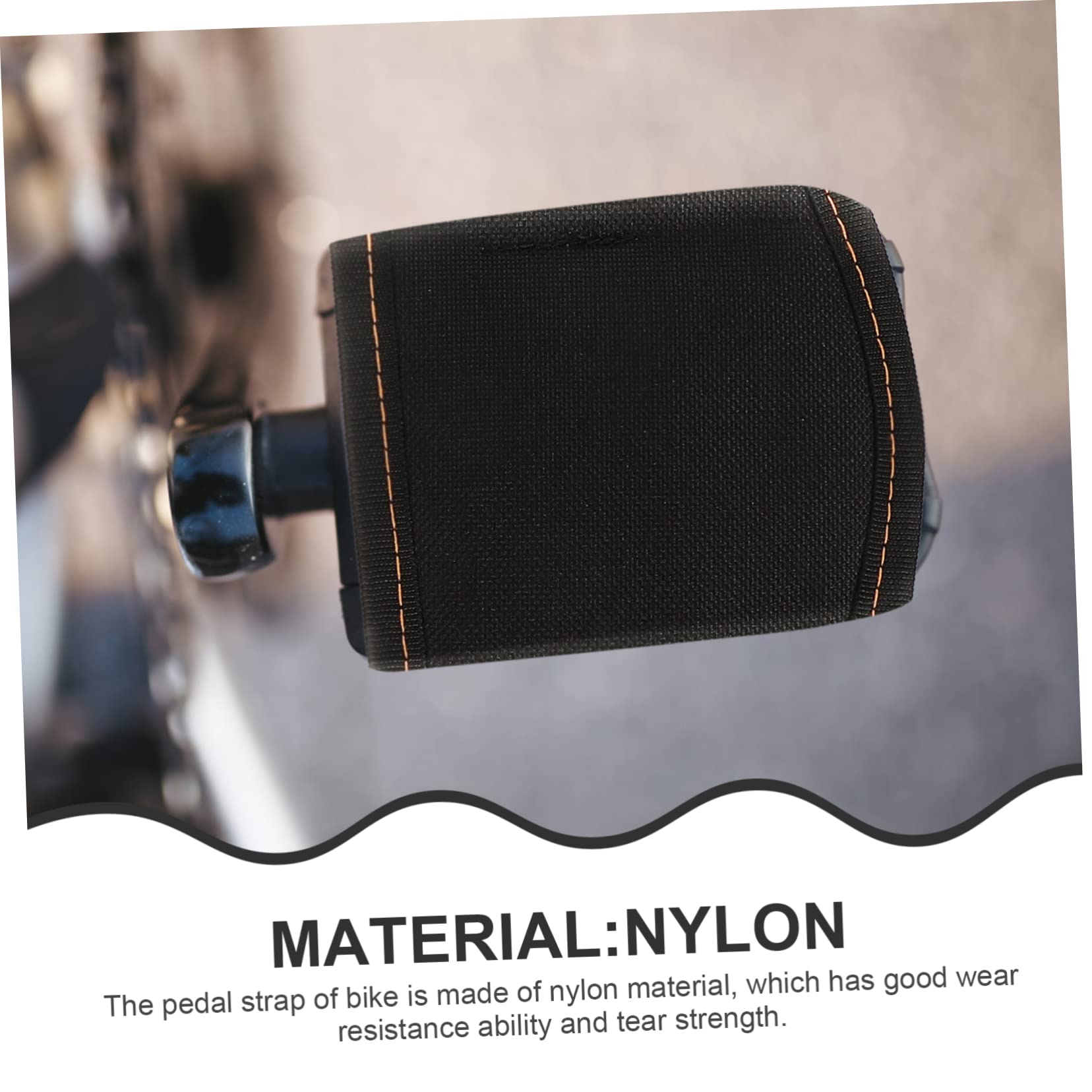 BESPORTBLE 5pares Cubiertas De Pedal De Bicicleta Ajustables Correas Antideslizantes para Bicicleta Accesorios De Ciclismo para Experiencia De Conducción Cómoda Protección De Pedales para