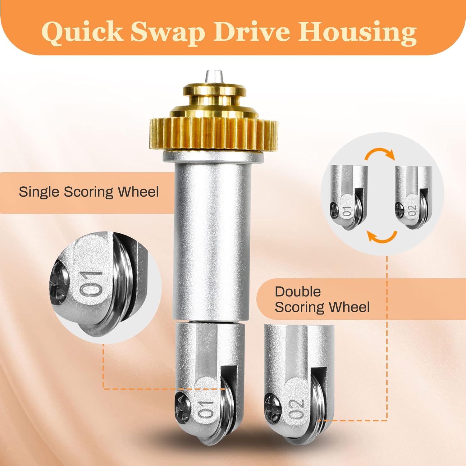 Explore Air Cricut Maker Scoring Wheel Combo Pack Single