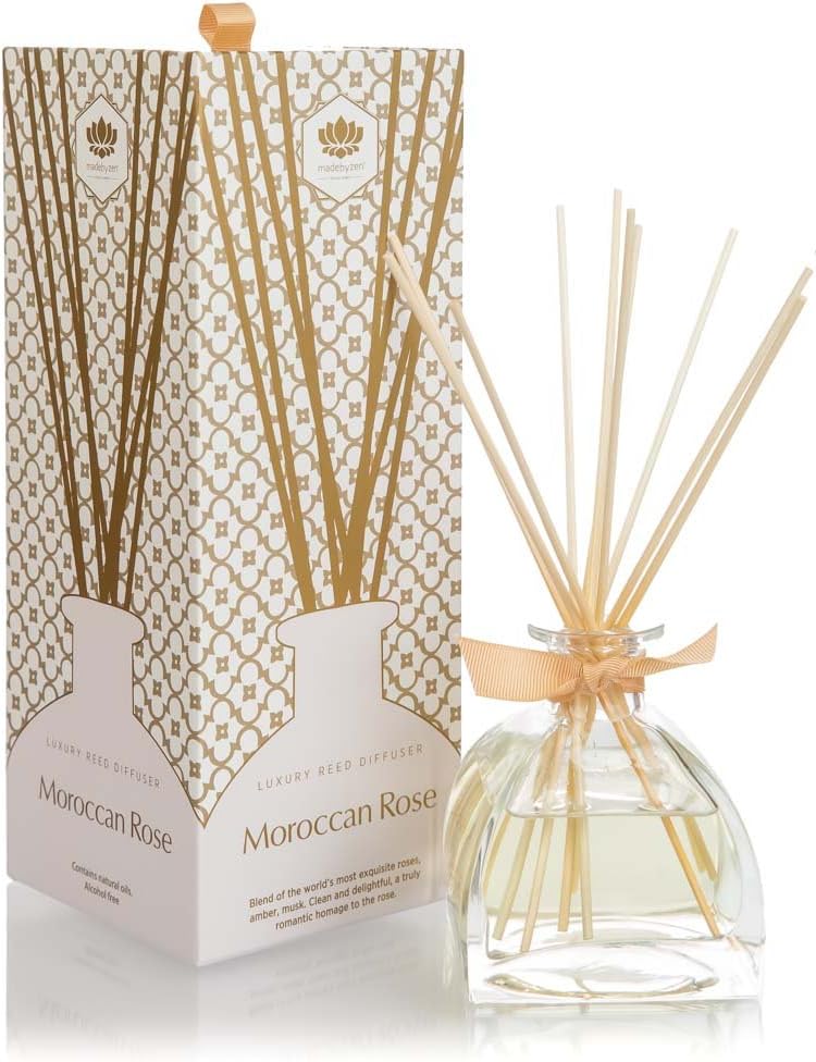 Reed Diffuser - Morrocan Rose - Made by Zen