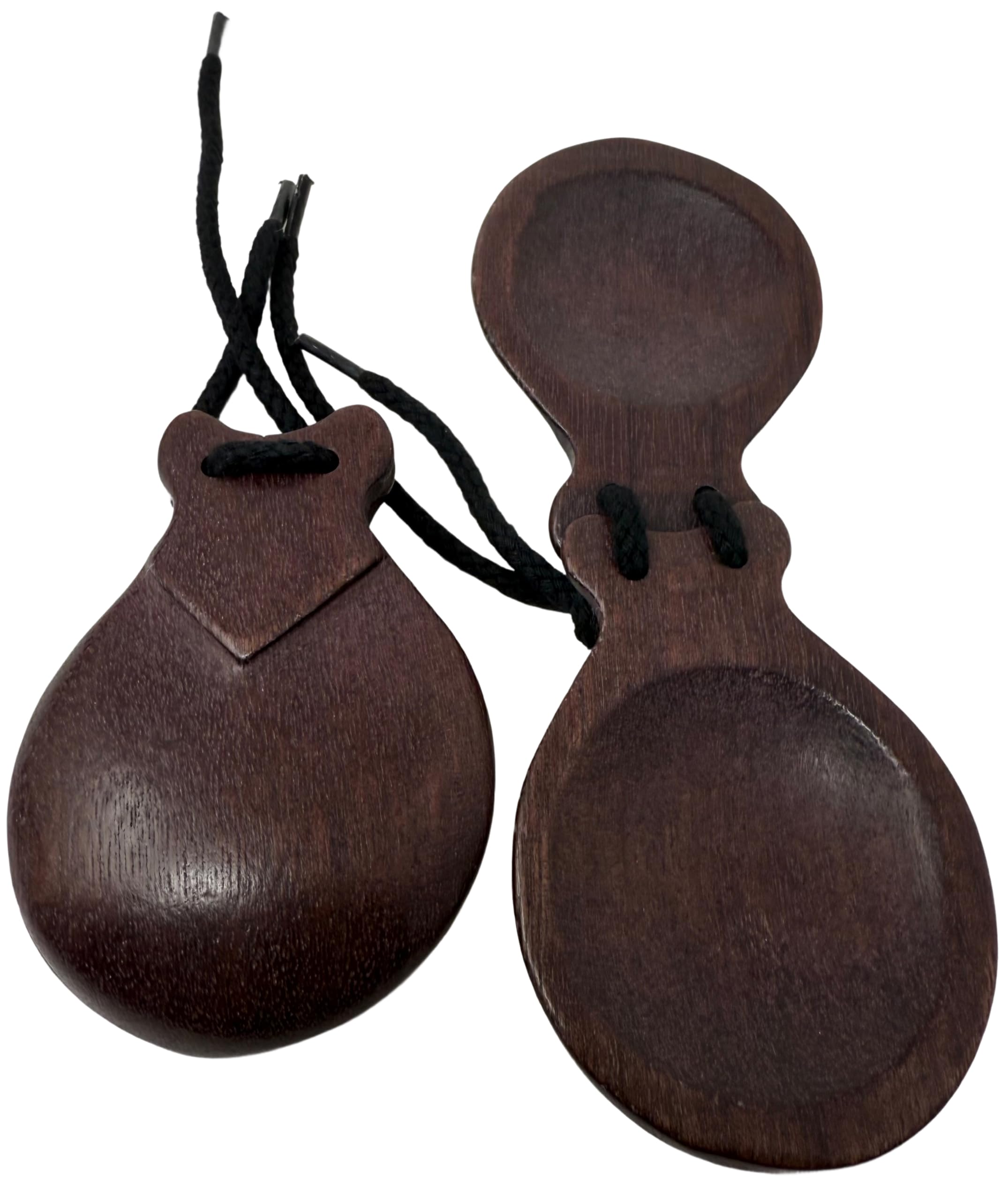 Castañuelas Jale 79-6 para Flamenco, Jotas y Danza Madera Palosanto Número 6 - Alta Resistencia y Ligereza - Hechas en España
