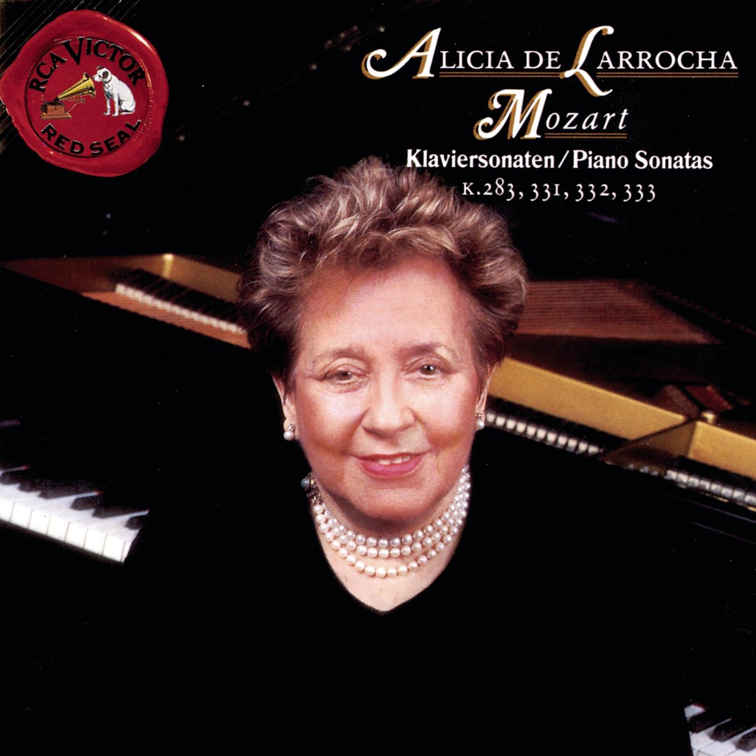 Mozart:Piano Sonatas [Audio CD] De Larrocha, Alicia and Wolfgang Amadeus Mozart