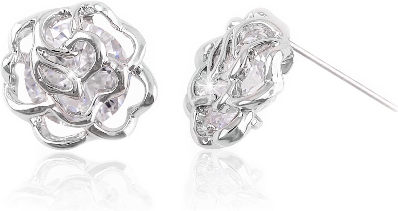 BOREALY"Mysterious Crystal" Fashion Stud Earrings