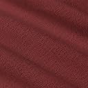 Trance Cotton Feel Terry Ultra Soft Waterproof Mattress Protector | Breathable - Hypoallergenic Mattresses Cover (75x60 inch | 6.25x5 feet, Maroon - Pack of 1) gallery image
