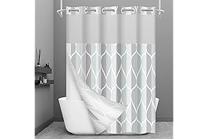 Cortinas de baño sin ganchos: El estilo del hotel llega a tu hogar