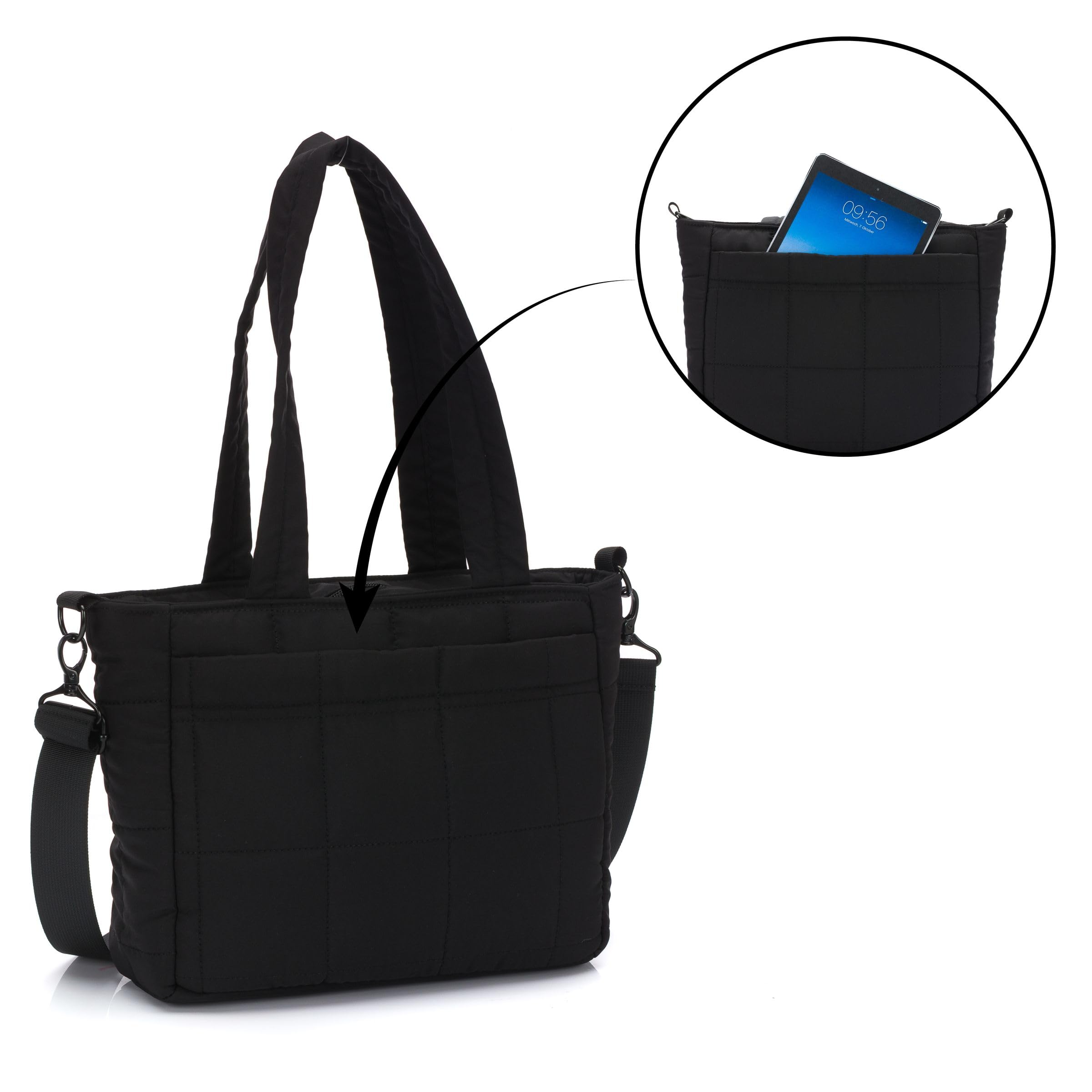 Fillikid Wickeltasche Vienna Small Exklusiv | Baby Windeltasche für unterwegs | Inkl Wickelunterlage, viele Fächer, Schultergurt & Haken für Kinderwagen und Buggy | Wickel Organizer ab Geburt