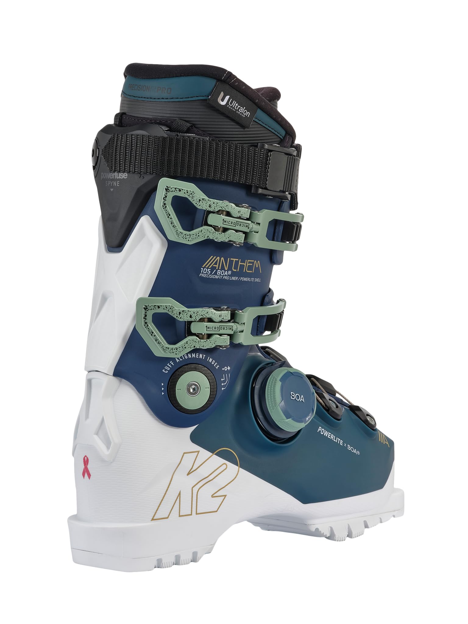 K2 - Chaussures De Ski Mindbender 125 Boa W Gris Femme - Femme - Taille 120 - Gris