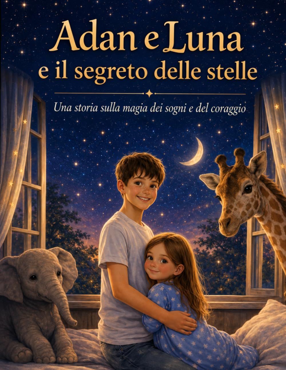 Adan e Luna e il segreto delle stelle: Una storia sulla magia dei sogni e del coraggio, con attività e disegni da colorare.