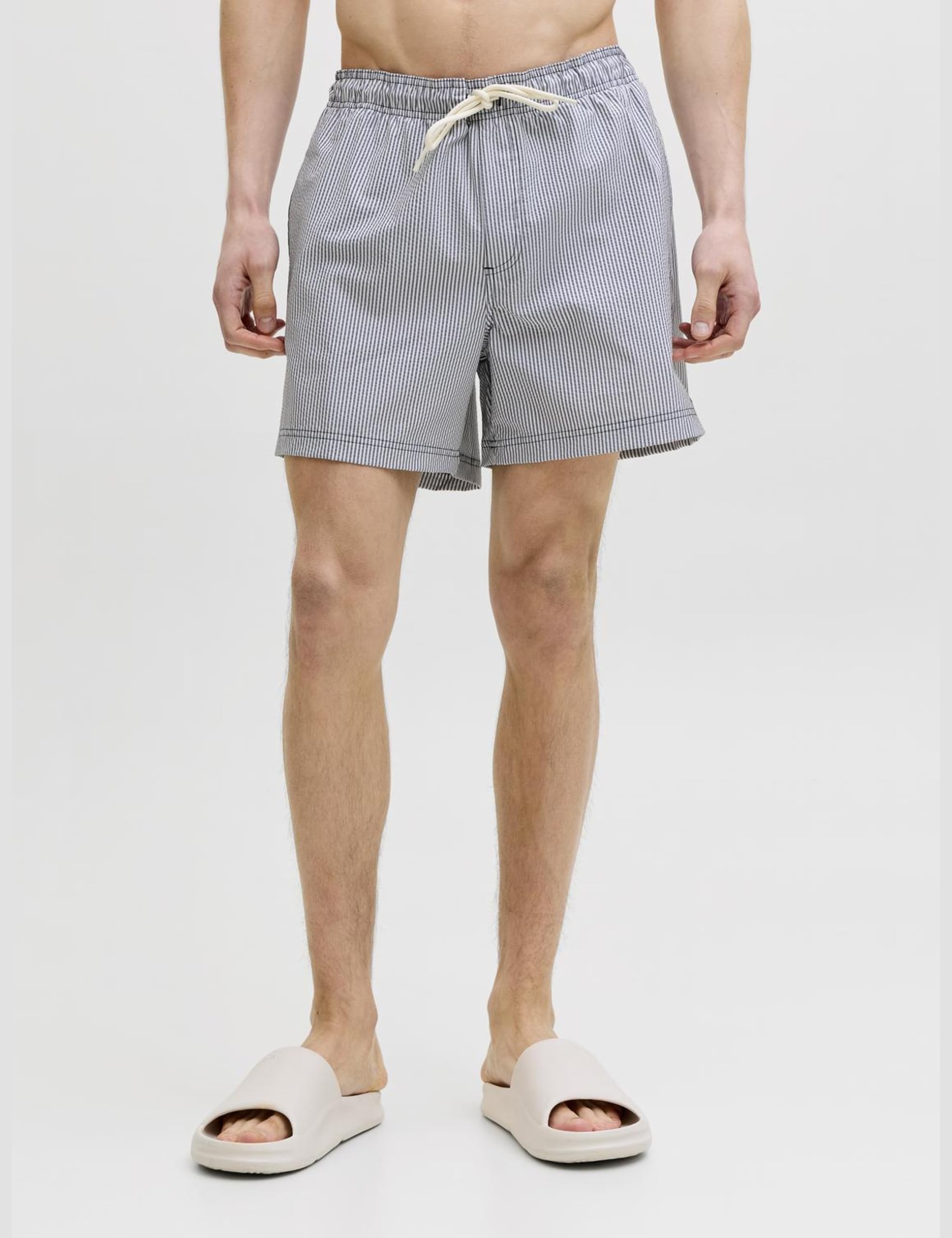 JACK & JONES Jpstmaui Ocean Seersucker Swim Shorts Uomo