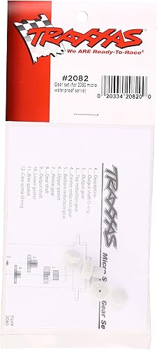 Traxxas Juego de engranajes 2082 para servo 2080