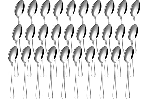 Suwimut 30-Piece Demitasse Espresso Spoons: Enhance Your Coffee Moments
