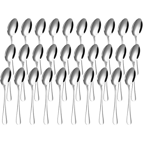 Suwimut 30-Piece Demitasse Espresso Spoons: Enhance Your Coffee Moments