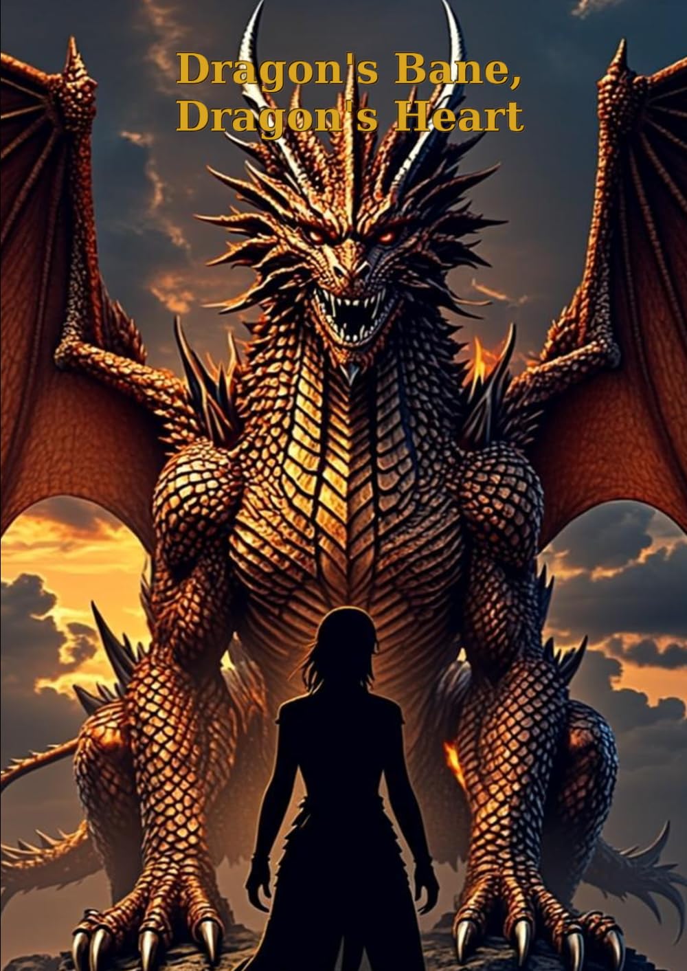 Dragon's Bane, Dragon's Heart: A Romantasy Novel (The Dragonbound Chronicles)