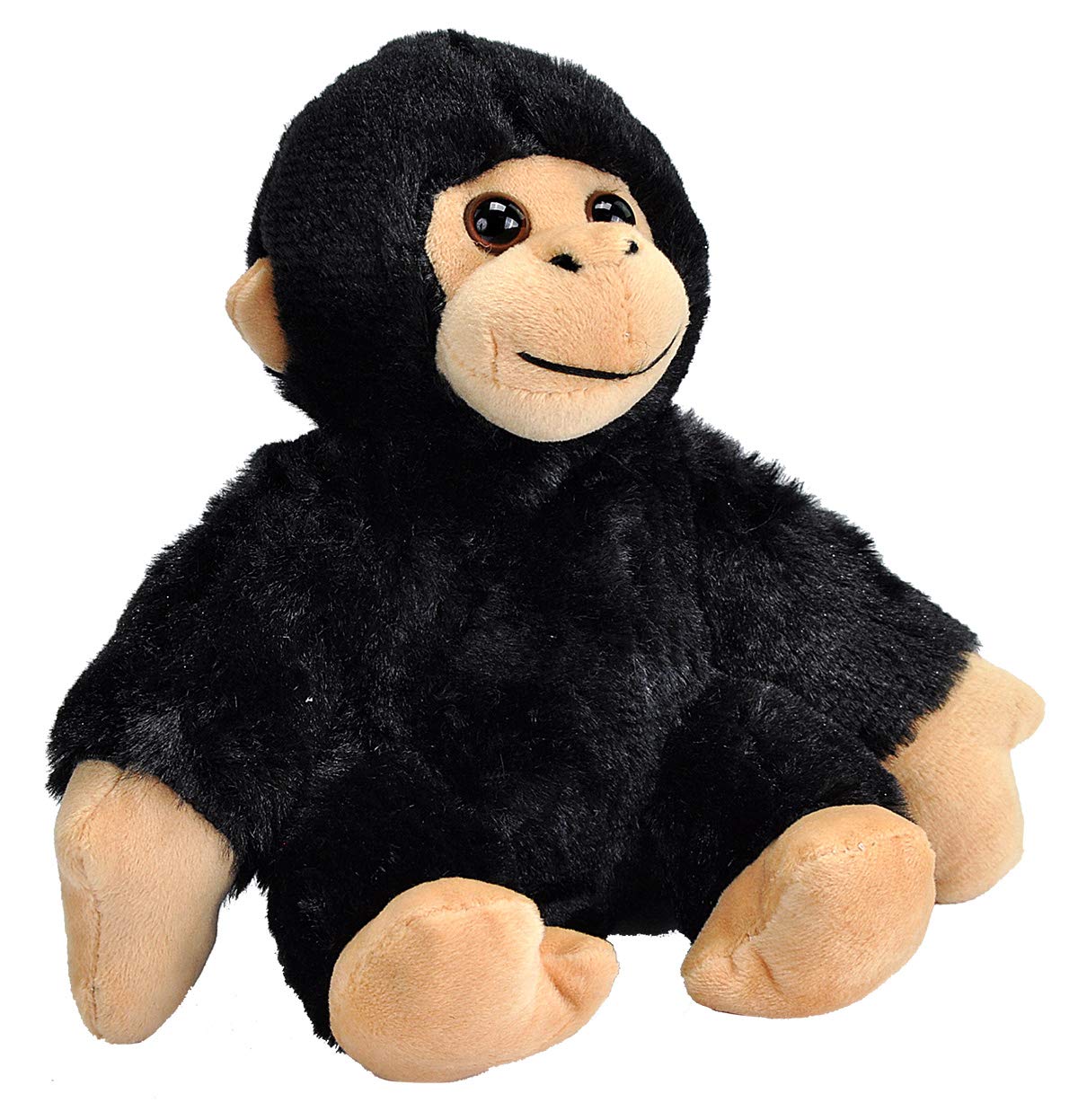 Wild Republic 16248, Chimp Baby Hug'ems Plush, Cuddly Soft Toy, Kids Gifts, 18 cm