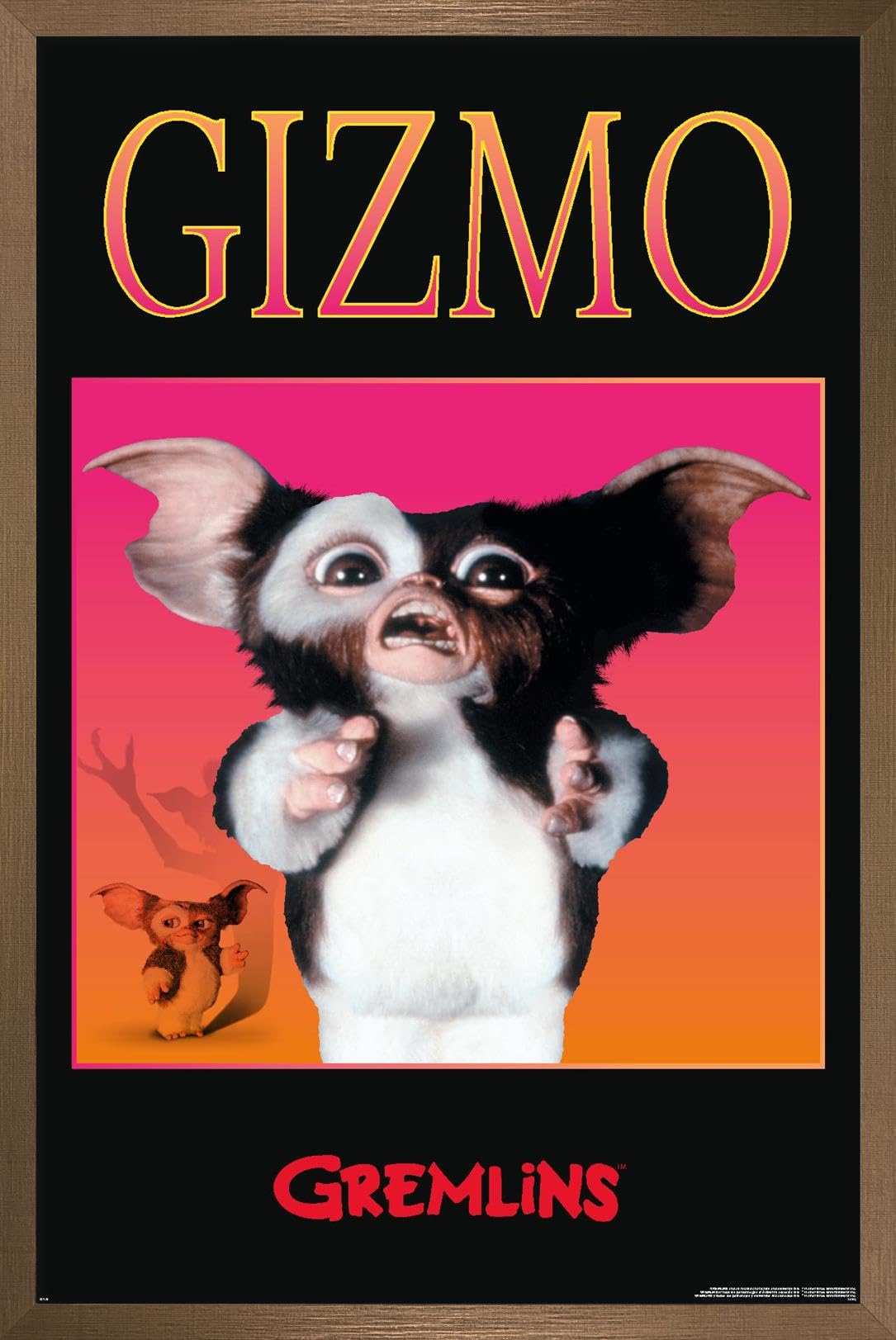 Amazon.com: Trends International Gremlins - Gizmo Orange Wall