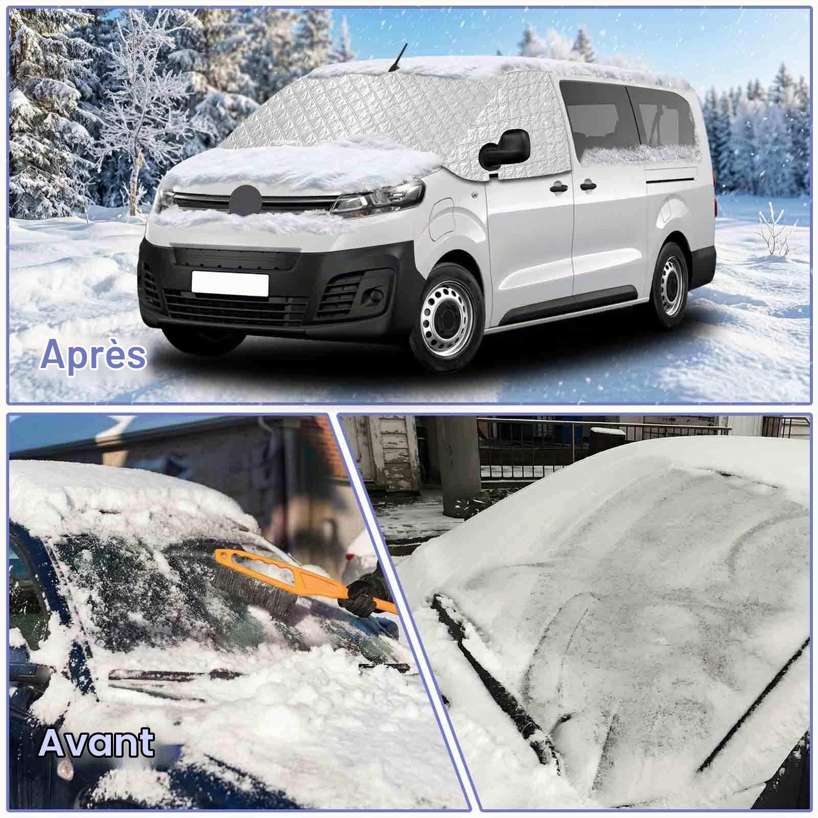Housse de Pare-Brise pour Citroen Jumpy & Peugeot Expert (2016-2026)