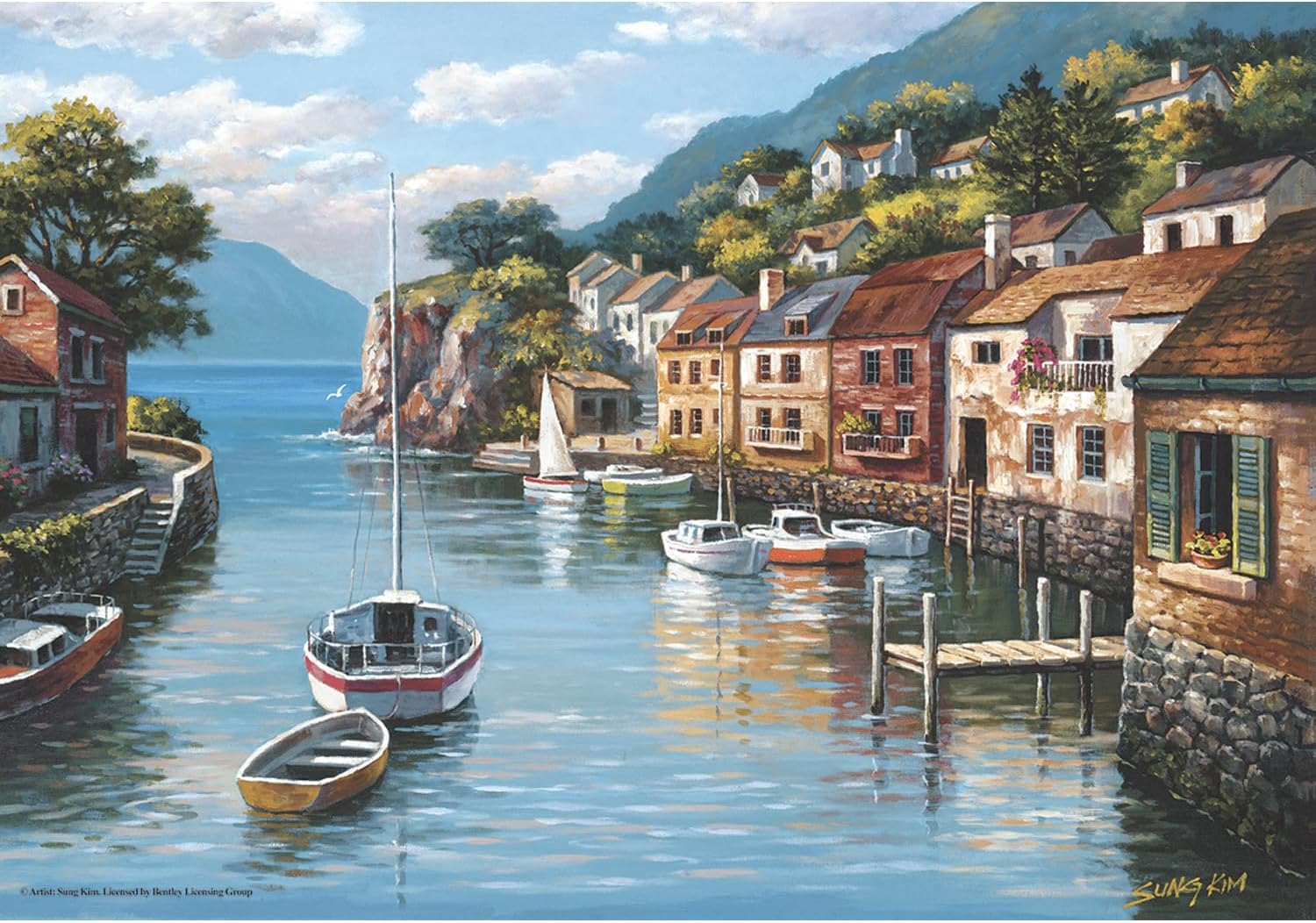 Anatolian Puzzle - Home at Last, 500 Piece Jigsaw Puzzle, #3533