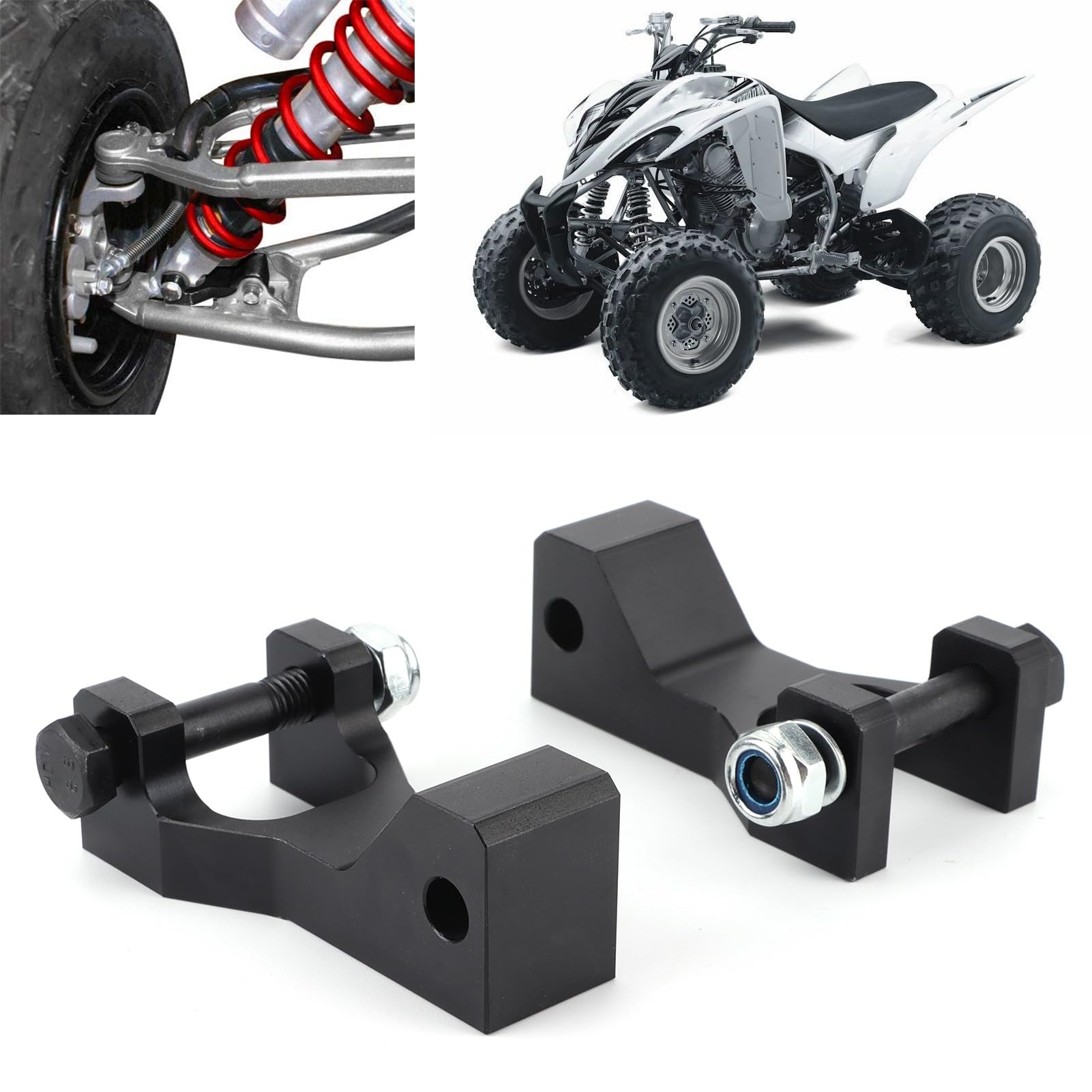 Kit de descenso delantero de motocicleta para 350 660R ATV Kit de soporte de bloque de descenso delantero (BX101822-2)