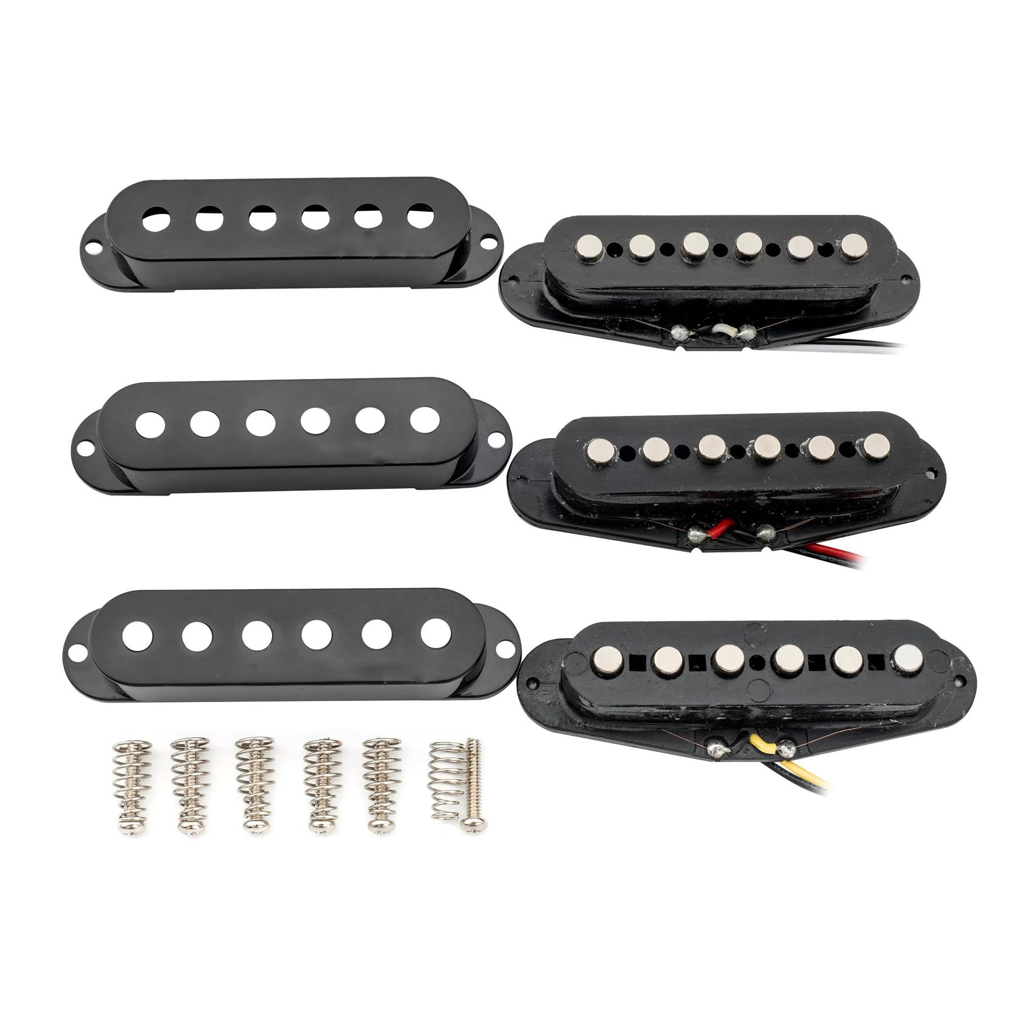 I Pickup Single Coil In Ceramica Retrò Sono Adatti Per Le Posizioni Del Manico E Del Ponte Della Chitarra Acustica(3/4)