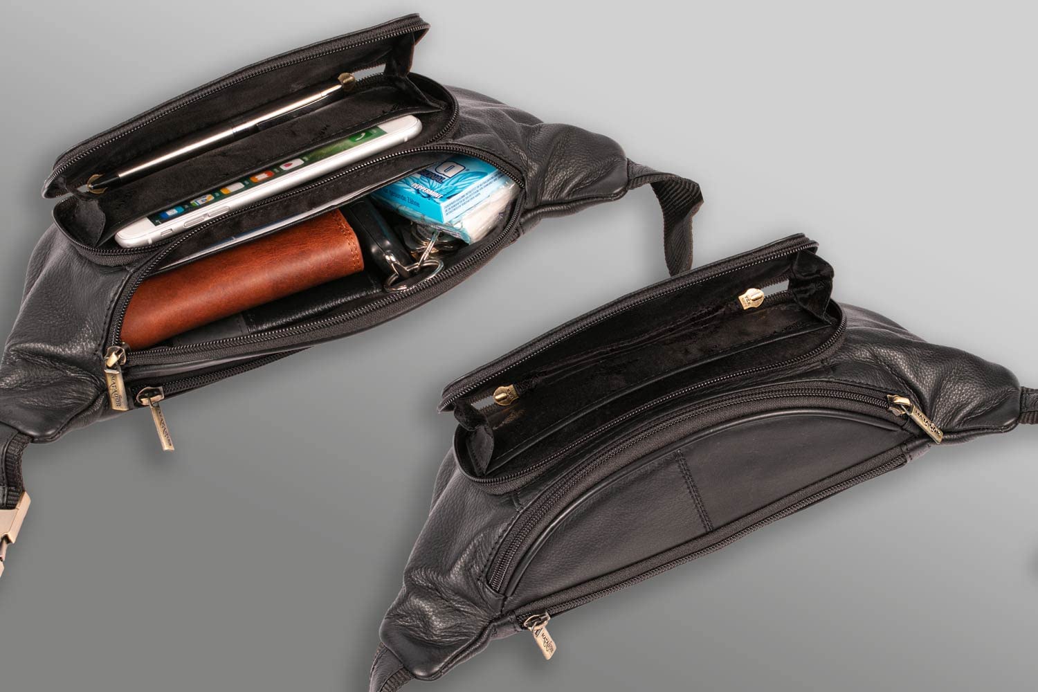 Matador Bauchtasche, Borsa a spalla uomo Nero Nero/Nero
