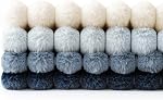 MIULEE Boîte de 4 Couvertures d'oreillers à jer rayées bleu marine 18x18 Inch.Coussin décoratif pour chambre à coucher Coussins Cozy Home Décor Oreillers avec design rayé