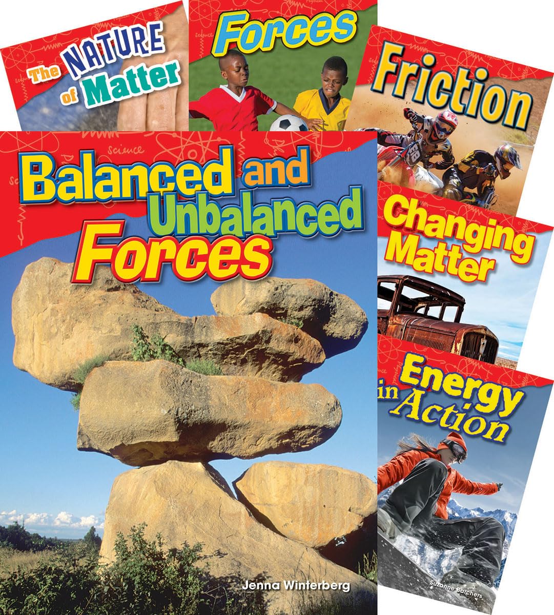 Teacher Created Materials - Science Readers: Content and Literacy: Let's Explore Physical Science - 10 Book Set - Grades 2-3