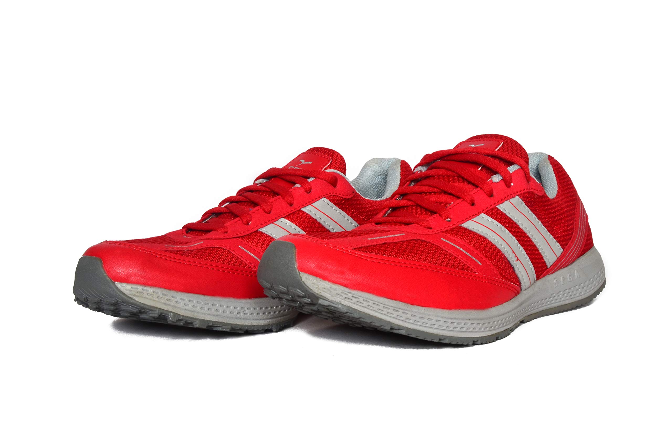 SEGANew-Marathon Jogging/Multipurpose Shoes by Star Impact Pvt. Ltd. (Red, Numeric_10)