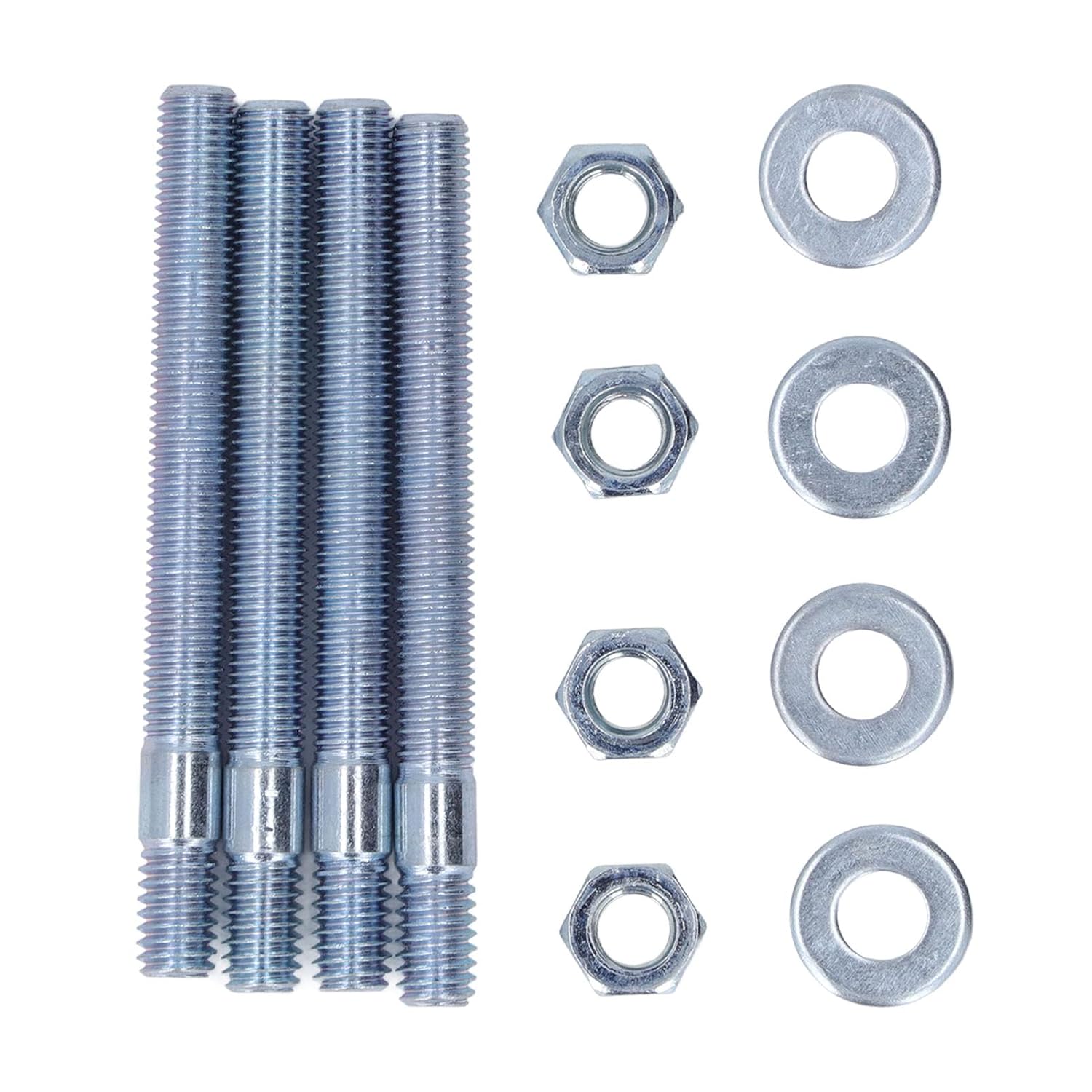 Carb Stud, Sturdy Reliable High Efficiency Solid Carburetor Studs Set for 5/16in Threads Intake