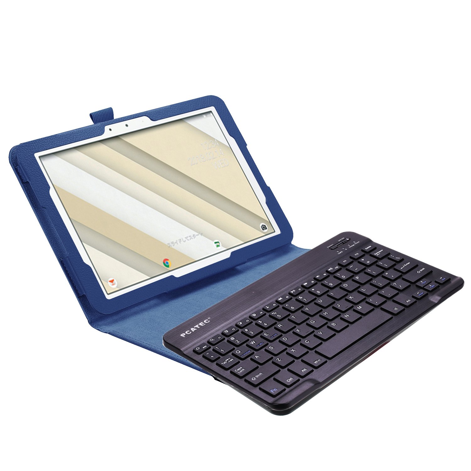 Amazon.co.jp: 【PCATEC】 au Qua tab QZ10 KYT33 専用レザーケース