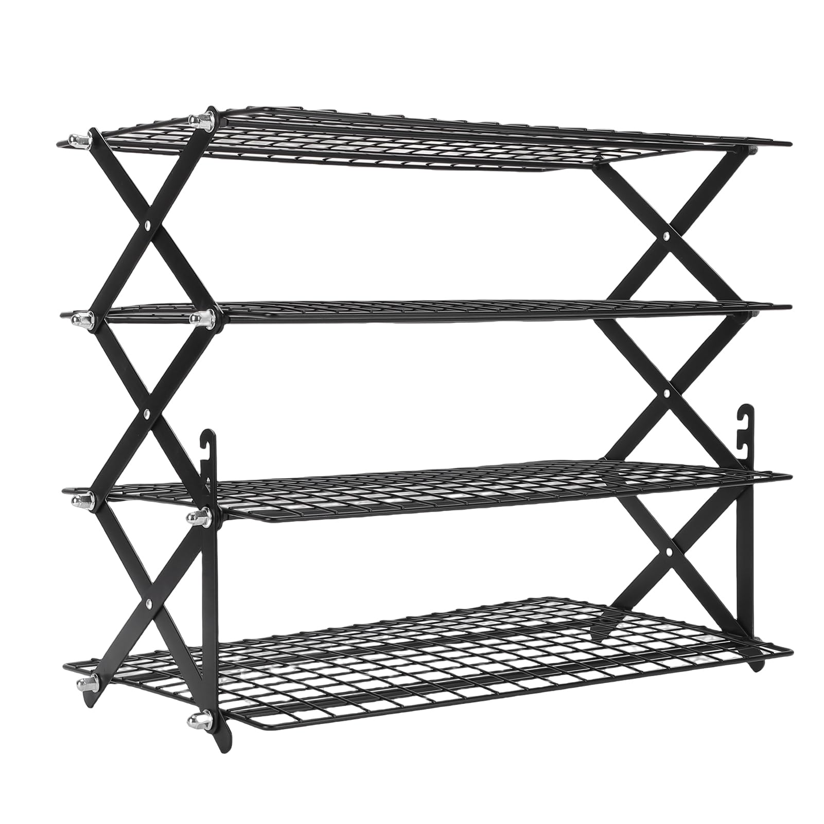 Grille de Refroidissement 4 Étages, Support de Cuisson Pliant en