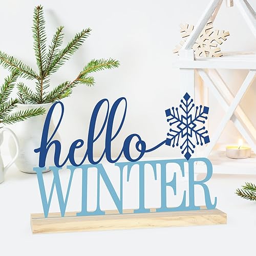 Miniatura 5 de COCHIE Letrero de metal (invierno)