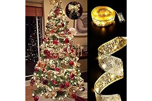 GIHOO LED Christmas Tree Ornaments: Festive Holiday Glow