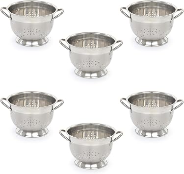 Adcraft HDC3CP Heavy Duty Colander, Stainless Steel, Silver