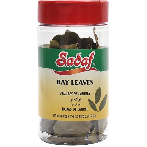 Miniatura 2 de Sadaf Bay Leaves Laurel 0.50 oz, todo natural (paquete de 3), marrón oscuro