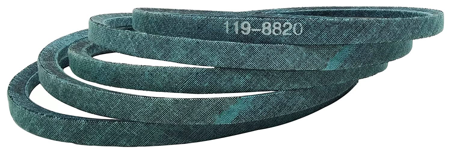 119-8820 para correa de transmisión de cortacésped Toro 119-8820 120-3892 74630 74361 74632 74635 74637 74641 (1/2" x 141")
