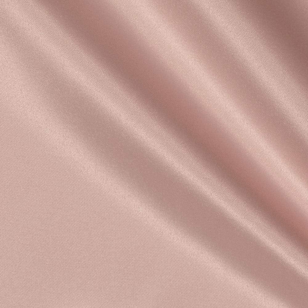 Mi Amor Duchess Satin Blush Pink, Fabric by the Yard