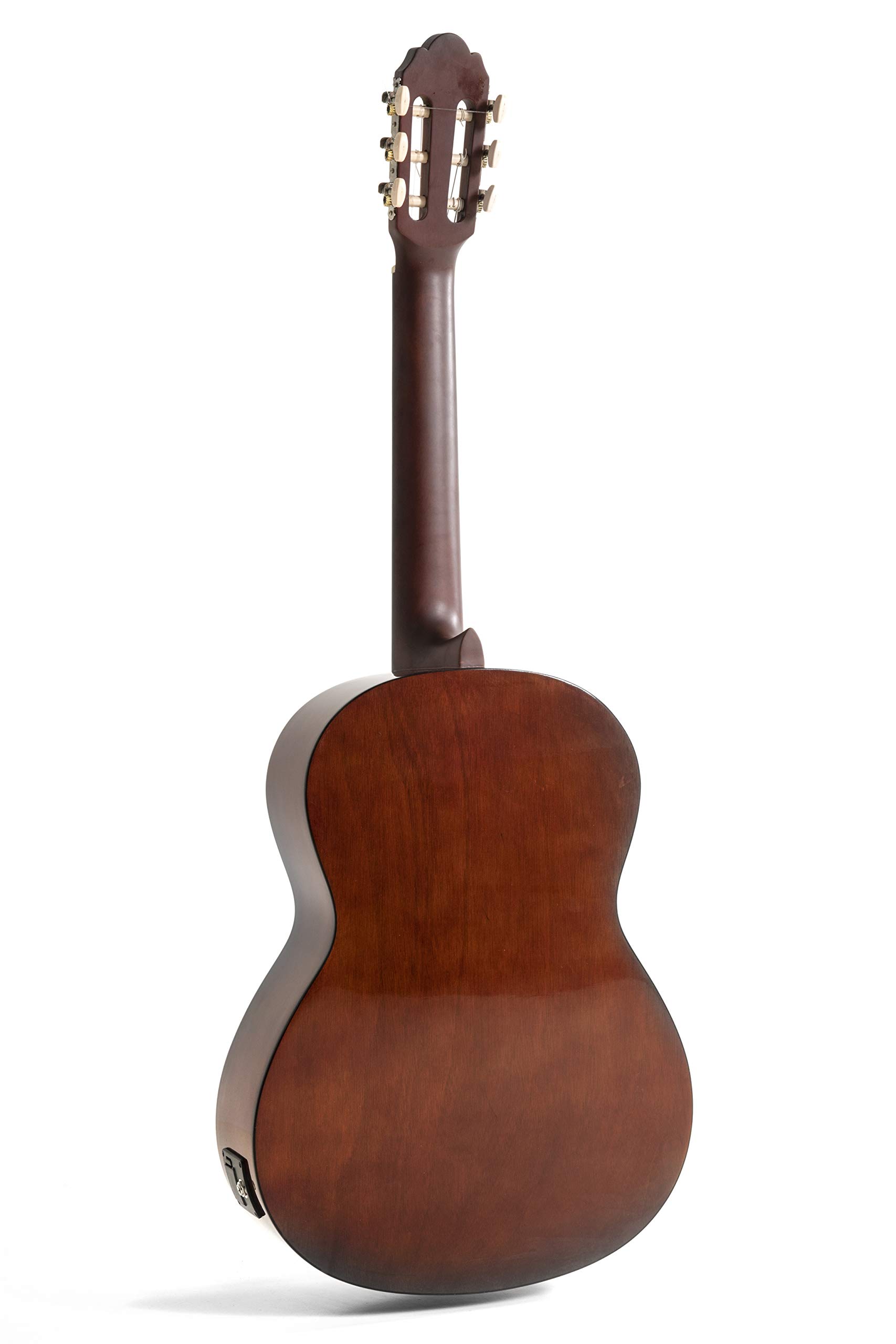 guitarra de concierto eléctrica, guitarra clásica eléctrica special poppy honey - natural