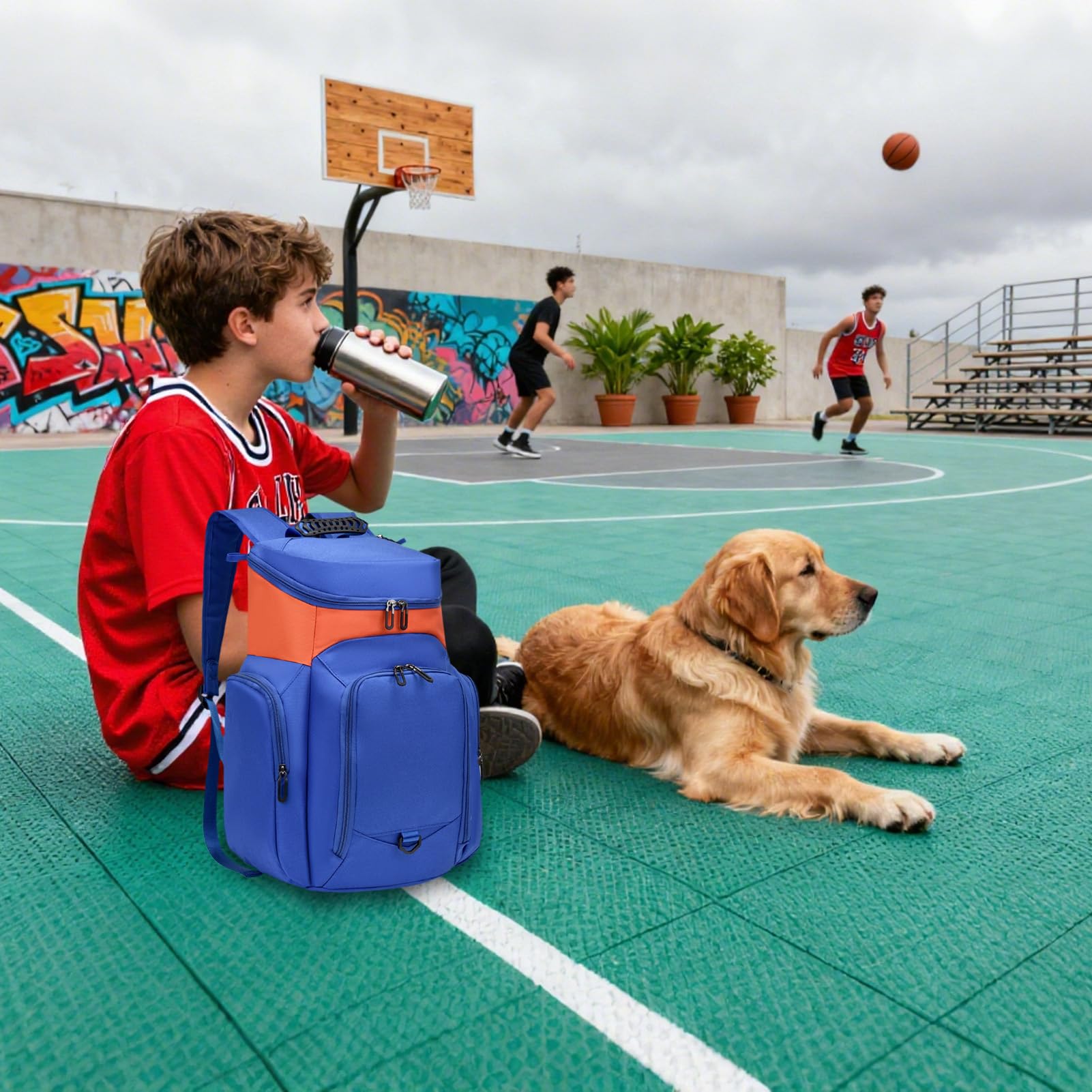 Plecak na siłownię – torba sportowa do podróży i szkoły, uchwyt na sprzęt