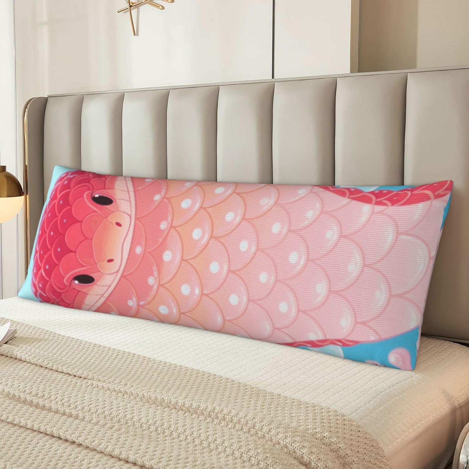 Snake Body Pillow Cover with Hidden Zipper 54"X20",Ultra Soft Microfiber Long Pillow Case Decorative Bedding Pillowcase Cushion Cover Cases for Bedroom Couch Sofa,Home Gifts