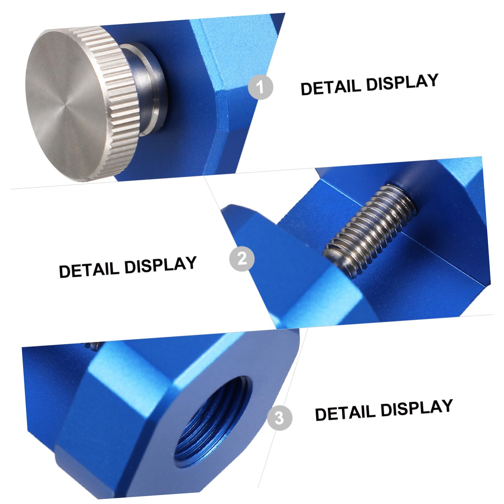 Cabilock 3 Piezas Herramienta Distancia de Bujía de Encendido de Automóvil de Aluminio Accesorio de Reemplazo Motor de Usar y Portátil