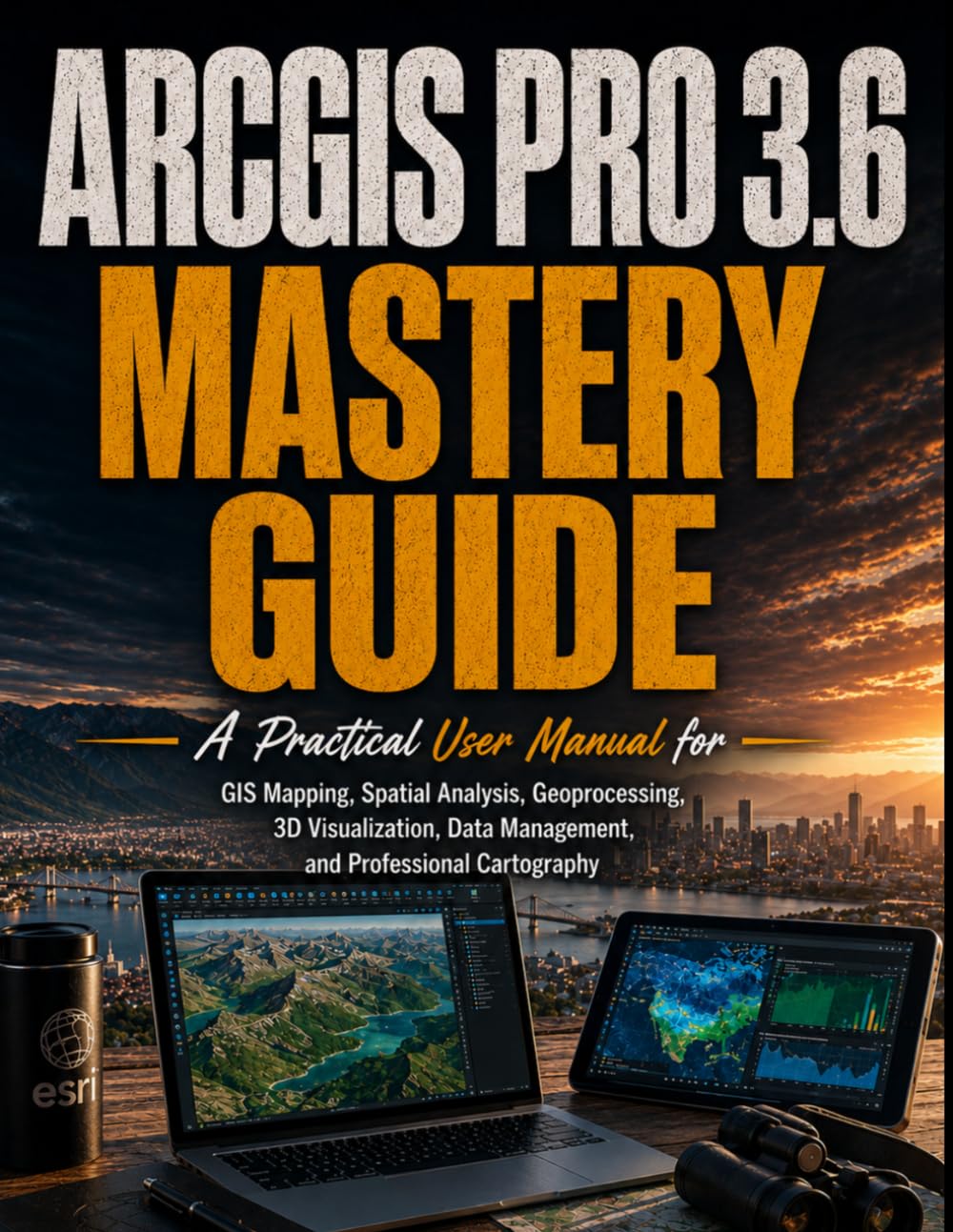 ArcGIS Pro 3.6 Mastery Guide: A Practical User Manual for GIS Mapping, Spatial Analysis, Geoprocessing, 3D Visualization, Data Management, and Professional Cartography
