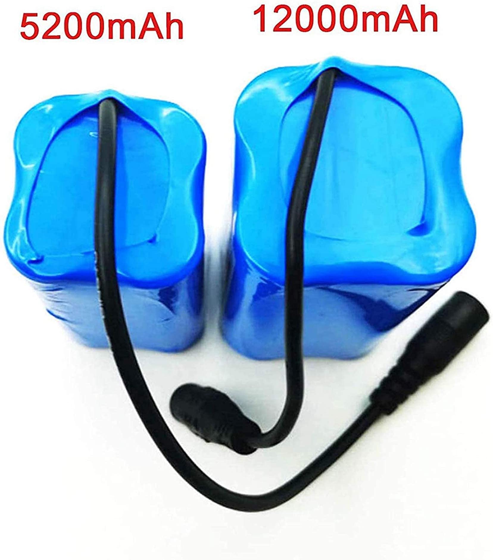 Batería de litio de gran capacidad de 7,4 V y 12 000 mAh para barcos de cebo con sonda RC. Repuestos para barcos de cebo de juguete, compatibles con diversos barcos de cebo. Control práctico.