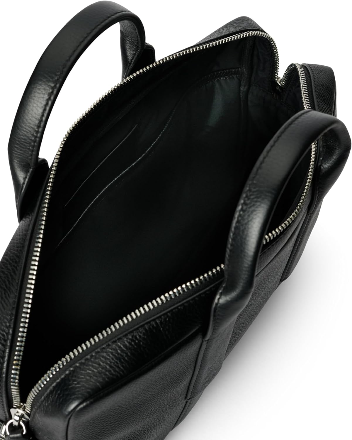 ECCO Unisex City Laptop Bag, Black, Medium